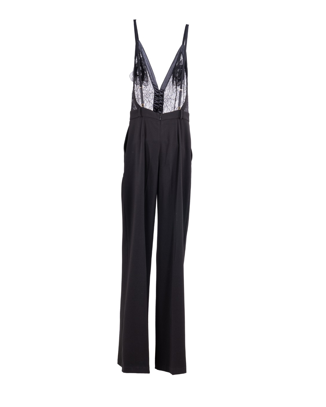 shop ELISABETTA FRANCHI  Tuta: Elisabetta Franchi tuta in crêpe leggero con ricami floreali.
Spalline regolabili.
Dettagli floreali coordinati.
Bottoni ricoperti in tessuto.
Zip invisibile sul retro.
Vestibilità regolare.
Composizione: 98%Poliestere 02%Elastane.
Made in Italy.. TU04952E2-110 number 8115189